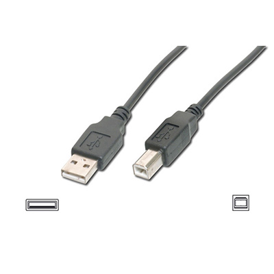 CAVO USB TIPO A/B M-M 1.80 MT